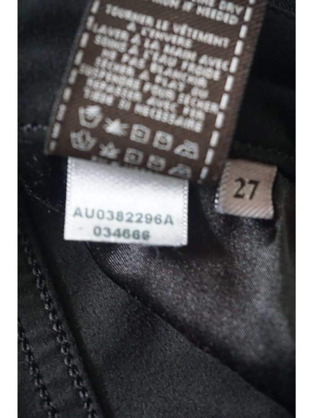7 For All Mankind Women’s Black Skinny Pants – 27 - Picture 6 of 9